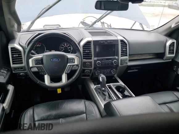2018 Ford F-150 XL with VIN 1FTEW1CP5JKC81186, listed as a Copart auction lot 45587055 with 148,636 mi miles and Salvage Title. Bid and sale history available at carsss.com. Image 8.