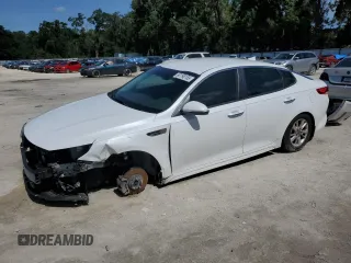 2017 Kia Optima LX with VIN 5XXGT4L34HG158208, listed as a Copart auction lot 60198155 with 146,257 mi miles and Salvage title. Bid and sale history available at DreamBid. Image 1.