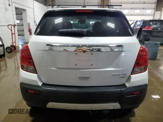 2016 Chevrolet Trax LTZ with VIN KL7CJRSB2GB525473, listed as a Copart auction lot 46880995 with 102,453 mi miles and Salvage Title. Bid and sale history available at carsss.com. Image 6.