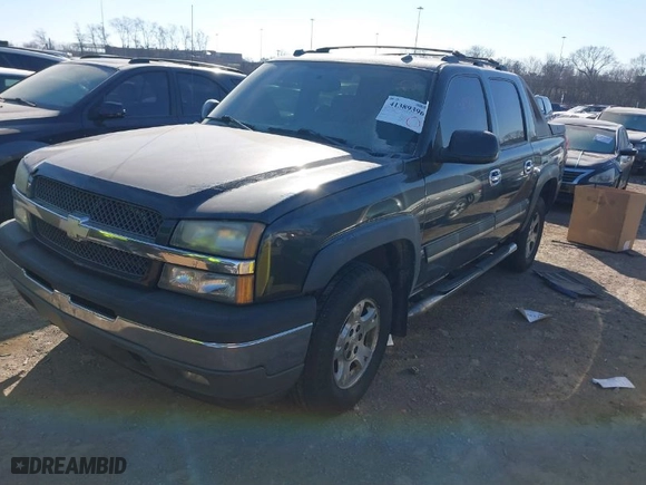 2005 Chevrolet Avalanche Z71 with VIN 3GNEK12Z35G272098, listed as a IAAI auction lot 41389396 with 298,490 mi miles. Bid and sale history available at carsss.com. Image 2.