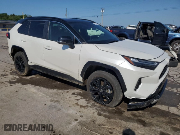 2024 Toyota RAV4 Hybrid XSE с VIN 2T3E6RFV2RW061726, выставлен на аукционе Copart как лот 62136645 с пробегом 22 680 миль миль и Списание • Salvage title. История ставок и продаж доступна на DreamBid. Изображение 4.