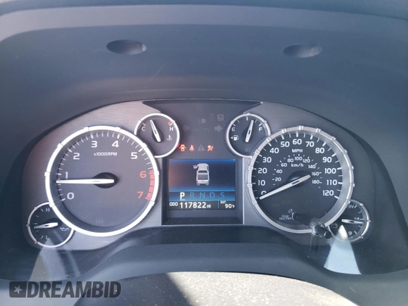 2017 Toyota Tundra 2WD SR5 with VIN 5TFEW5F15HX224868, listed as a Copart auction lot 71040654 with 117,822 mi miles and Salvage Title. Bid and sale history available at carsss.com. Image 8.
