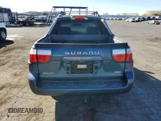 2006 Subaru Baja Special Sports с VIN 4S4BT62CX67104825, выставлен на аукционе Copart как лот 77153414 с пробегом 161 587 миль миль и Чистый • Clean title. История ставок и продаж доступна на DreamBid. Изображение 6.