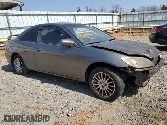 2005 Honda Civic EX with VIN 1HGEM22905L026106, listed as a Copart auction lot 48426795 with Not Provided miles and Clean Title. Bid and sale history available at DreamBid. Image 4.