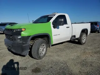 2021 Chevrolet Silverado 1500 with VIN 1GC3WLE72MF211657, listed as a Copart auction lot 50342235 with 250,508 mi miles and Clean Title. Bid and sale history available at DreamBid. Image 1.