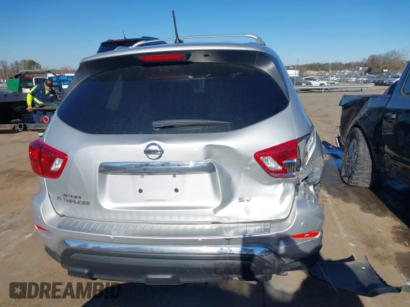 2018 Nissan Pathfinder SL with VIN 5N1DR2MN1JC625124, listed as a IAAI auction lot 41345930 with 112,943 mi miles. Bid and sale history available at carsss.com. Image 16.