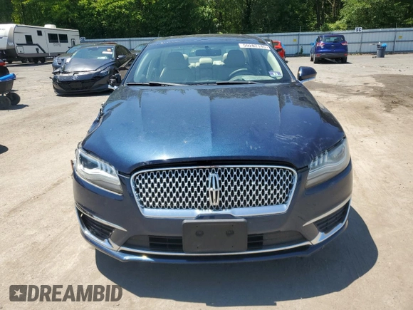 2017 Lincoln MKZ Hybrid Reserve with VIN 3LN6L5MU3HR634535, listed as a Copart auction lot 59282145 with 24,078 mi miles and Salvage title. Bid and sale history available at DreamBid. Image 5.