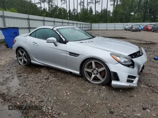 2015 Mercedes-Benz SLK-Class SLK 350 with VIN WDDPK5HA6FF107472, listed as a Copart auction lot 66288584 with 35,952 mi miles and Salvage Title. Bid and sale history available at carsss.com. Image 4.