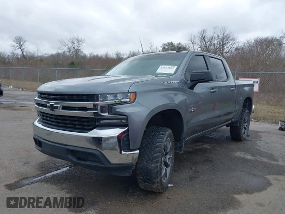2020 Chevrolet Silverado 1500 LT with VIN 3GCPWCED8LG285993, listed as a IAAI auction lot 41664807 with 63,637 mi miles. Bid and sale history available at carsss.com. Image 2.