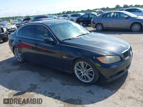 2007 BMW 3 Series 335i with VIN WBAVB73537VF52444, listed as a IAAI auction lot 42348379 with 185,399 mi miles and . Bid and sale history available at DreamBid. Image 1.