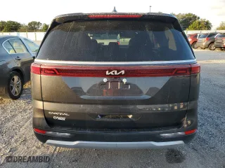 2024 Kia Carnival LX with VIN KNDNB4H30R6325800, listed as a Copart auction lot 76455764 with 8,696 mi miles and Salvage Title. Bid and sale history available at carsss.com. Image 6.
