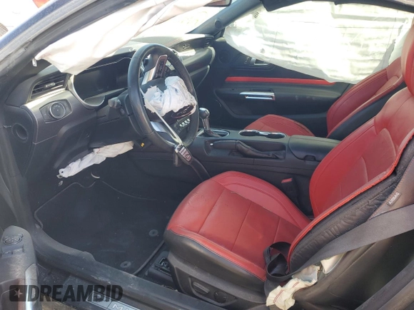 2020 Ford Mustang GT with VIN 1FA6P8CFXL5167449, listed as a Copart auction lot 47801925 with Not Provided miles and Salvage Title. Bid and sale history available at DreamBid. Image 7.