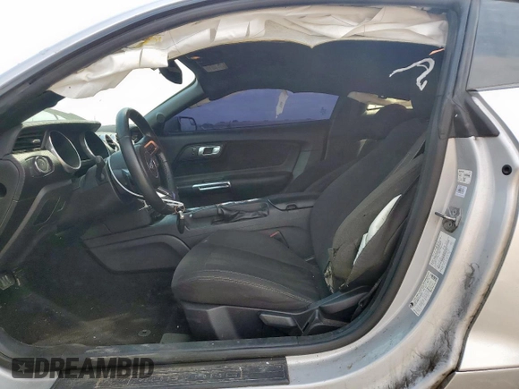 2019 Ford Mustang EcoBoost with VIN 1FA6P8TH8K5180488, listed as a Copart auction lot 57517845 with 105,776 mi miles and Salvage title. Bid and sale history available at DreamBid. Image 7.