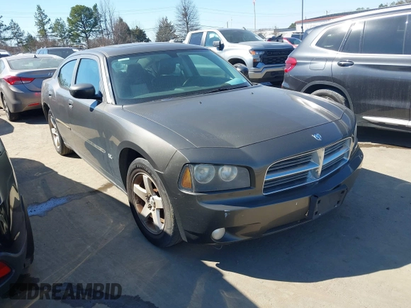 2010 Dodge Charger SXT with VIN 2B3CA3CV6AH185978, listed as a IAAI auction lot 41661822 with 166,601 mi miles. Bid and sale history available at carsss.com. Image 1.