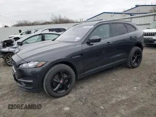 2017 Jaguar F-Pace 35t Prestige with VIN SADCK2BV9HA088519, listed as a Copart auction lot 49867885 with 93,581 mi miles and Salvage Title. Bid and sale history available at DreamBid. Image 1.