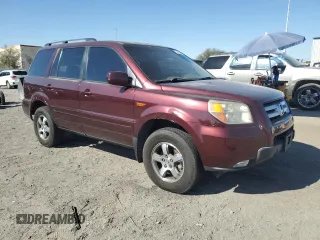 2007 Honda Pilot EX with VIN 5FNYF18457B007990, listed as a Copart auction lot 52753905 with 166,027 mi miles and Salvage Title. Bid and sale history available at DreamBid. Image 4.