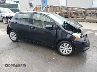 2013 Toyota Yaris L with VIN JTDKTUD32DD549189, listed as a Copart auction lot 53507915 with 0 mi miles and Salvage Title. Bid and sale history available at carsss.com. Image 4.