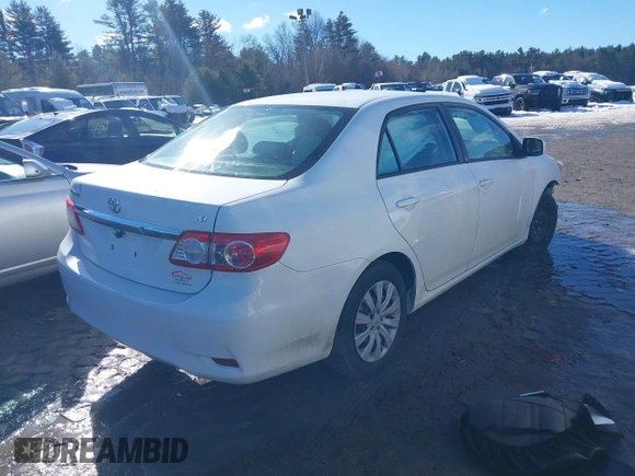 2012 Toyota Corolla L with VIN 2T1BU4EE3CC876841, listed as a IAAI auction lot 41651639 with 124,004 mi miles. Bid and sale history available at carsss.com. Image 4.