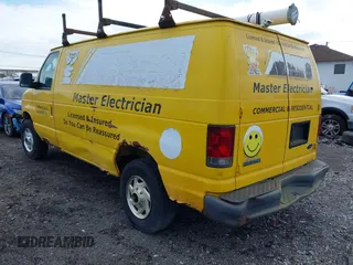 2006 Ford Econoline Cargo with VIN 1FTNE24W76HB25668, listed as a IAAI auction lot 42183528 with 225,468 mi miles and . Bid and sale history available at carsss.com. Image 3.