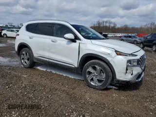 2022 Hyundai Santa Fe SEL with VIN 5NMS6DAJ6NH411044, listed as a Copart auction lot 52317385 with 44,482 mi miles and Salvage Title. Bid and sale history available at carsss.com. Image 4.