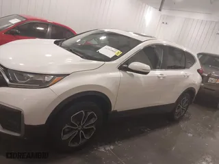 2021 Honda CR-V EX-L with VIN 2HKRW2H87MH602415, listed as a IAAI auction lot 41351060 with 17,400 mi miles. Bid and sale history available at carsss.com. Image 14.