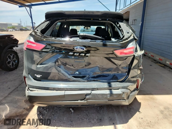 2021 Ford Edge SE with VIN 2FMPK3G97MBA03640, listed as a Copart auction lot 60281055 with 72,477 mi miles and Salvage title. Bid and sale history available at DreamBid. Image 6.