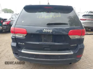 2018 Jeep Grand Cherokee Limited z VIN 1C4RJFBG9JC365715, wystawiony jako IAAI lot #42365624 z przebiegiem 125 639 mil mil oraz . Historia ofert i sprzedaży dostępna na DreamBid. Obrazek 16.