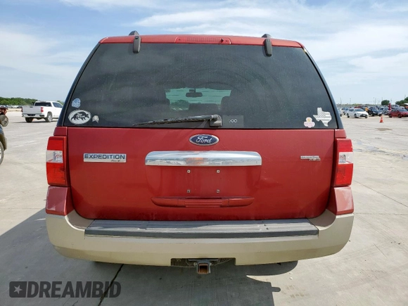 2007 Ford Expedition Eddie Bauer с VIN 1FMFU17597LA47036, выставлен на аукционе Copart как лот 56936735 с пробегом 205 701 миль миль и Списание • Salvage title. История ставок и продаж доступна на DreamBid. Изображение 6.