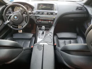 2014 BMW 6 Series 640i xDrive with VIN WBA6B8C57EDZ72380, listed as a Copart auction lot 53613465 with 137,949 mi miles and Salvage Title. Bid and sale history available at carsss.com. Image 8.