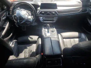 2017 BMW 7 Series 740e xDrive iPerformance with VIN WBA7J2C32HG497906, listed as a Copart auction lot 68861214 with 0 mi miles and Salvage Title. Bid and sale history available at carsss.com. Image 8.