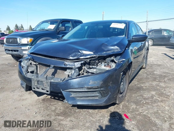 2017 Honda Civic Sedan LX with VIN 2HGFC2F57HH568416, listed as a IAAI auction lot 41812251 with 160,936 mi miles. Bid and sale history available at carsss.com. Image 22.