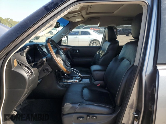 2015 Infiniti QX80 with VIN JN8AZ2NE1F9082811, listed as a Copart auction lot 71724744 with 94,112 mi miles and Salvage Title. Bid and sale history available at carsss.com. Image 7.