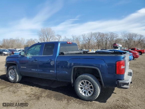 2018 GMC Sierra 1500 SLE with VIN 1GTV2MEC2JZ228489, listed as a Copart auction lot 49543925 with 51,631 mi miles and Salvage Title. Bid and sale history available at carsss.com. Image 2.