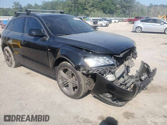 2012 Audi Q5 Prestige with VIN WA1WKAFPXCA109105, listed as a Copart auction lot 55740625 with 129,818 mi miles and Salvage title. Bid and sale history available at DreamBid. Image 4.