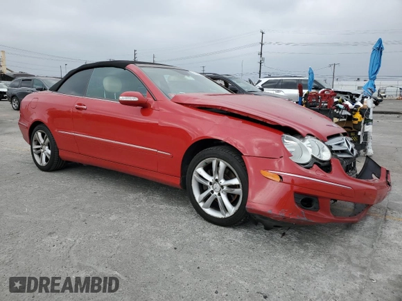 2007 Mercedes-Benz CLK 350 z VIN WDBTK56F07F215254, wystawiony jako Copart lot #58796725 z przebiegiem 191 246 mil mil oraz Szkoda całkowita • Salvage title. Historia ofert i sprzedaży dostępna na DreamBid. Obrazek 4.