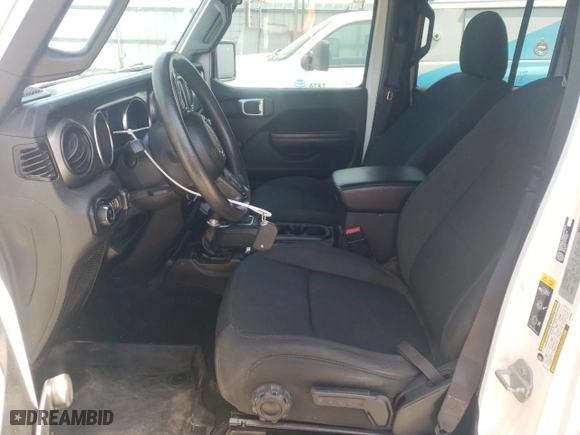 2020 Jeep Gladiator Altitude with VIN 1C6HJTAG3LL195356, listed as a Copart auction lot 53855425 with 86,849 mi miles and Salvage Title. Bid and sale history available at carsss.com. Image 7.