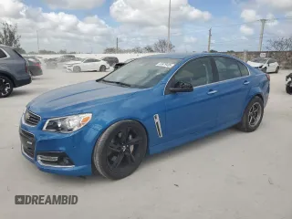 2015 Chevrolet SS with VIN 6G3F15RW9FL121373, listed as a Copart auction lot 53879485 with 133,845 mi miles and Salvage Title. Bid and sale history available at carsss.com. Image 1.
