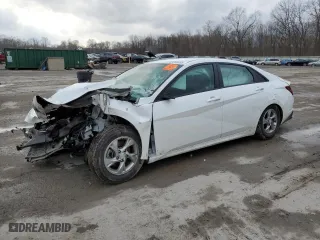 2021 Hyundai Elantra SE with VIN 5NPLL4AG8MH045865, listed as a Copart auction lot 47208455 with 0 mi miles and Salvage Title. Bid and sale history available at carsss.com. Image 1.