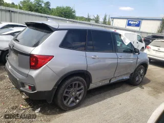 2022 Honda Passport EX-L with VIN 5FNYF7H5XNB006441, listed as a Copart auction lot 46358273 with 17,067 mi miles. Bid and sale history available at carsss.com. Image 3.