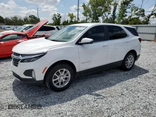 2022 Chevrolet Equinox LT с VIN 3GNAXKEV3NL110817, выставлен на аукционе Copart как лот 59368655 с пробегом 26 042 миль миль и Списание • Salvage title. История ставок и продаж доступна на DreamBid. Изображение 1.