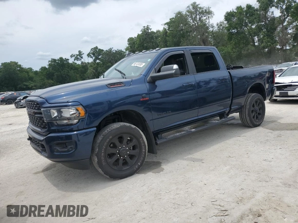 2022 Ram 2500 Big Horn with VIN 3C6UR5DL9NG149946, listed as a Copart auction lot 56124505 with Not provided miles and Salvage title. Bid and sale history available at DreamBid. Image 1.