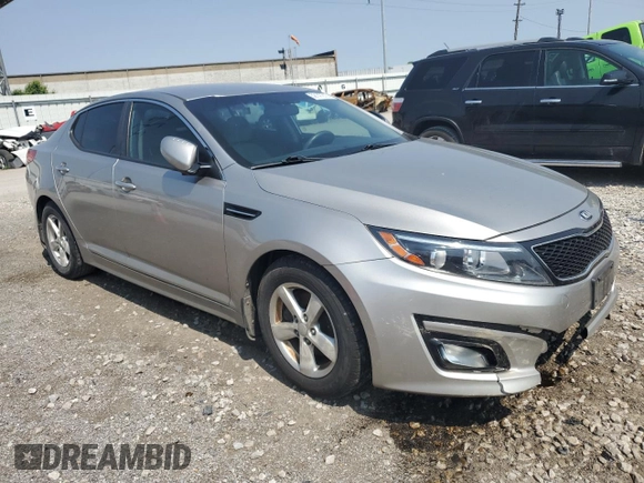 2014 Kia Optima LX z VIN KNAGM4A78E5481631, wystawiony jako Copart lot #59147915 z przebiegiem 190 902 mil mil oraz Szkoda całkowita • Salvage title. Historia ofert i sprzedaży dostępna na DreamBid. Obrazek 4.