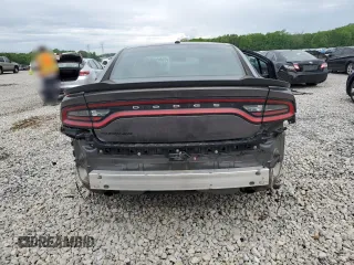 2019 Dodge Charger SXT with VIN 2C3CDXBGXKH734703, listed as a Copart auction lot 54206805 with 61,810 mi miles and Salvage Title. Bid and sale history available at DreamBid. Image 6.
