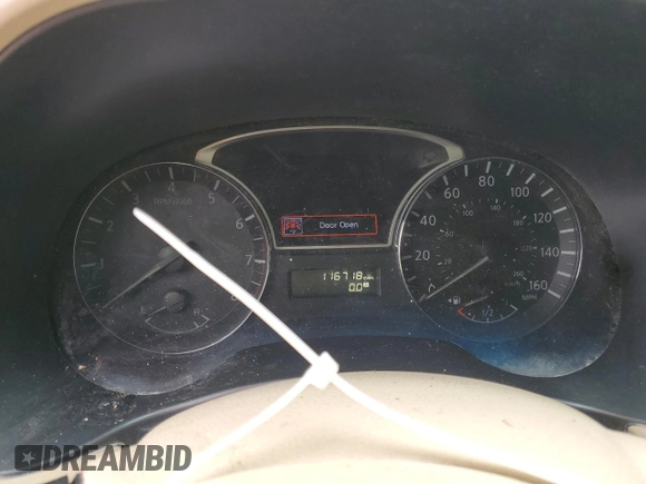 2015 Nissan Pathfinder SL with VIN 5N1AR2MN7FC640690, listed as a Copart auction lot 55817655 with 116,718 mi miles and Salvage title. Bid and sale history available at DreamBid. Image 9.