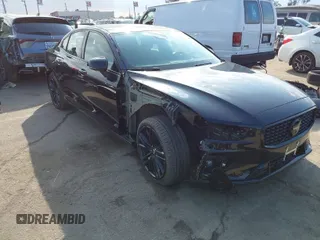 2024 Volvo S60 Plus Black Edition with VIN 7JRL12FH6RG294738, listed as a IAAI auction lot 41465923 with 15,862 mi miles and . Bid and sale history available at DreamBid. Image 1.