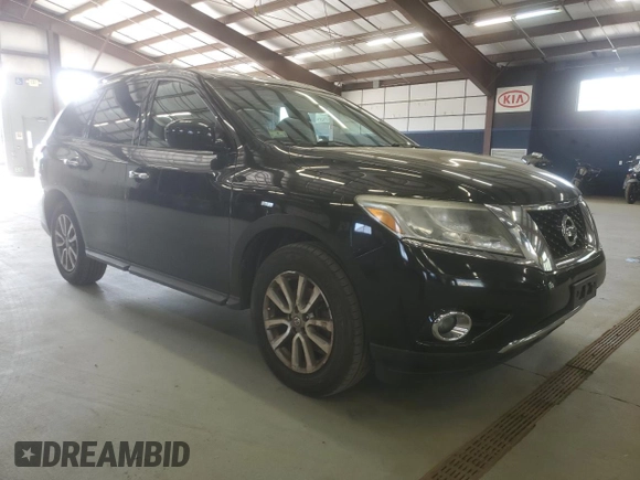2015 Nissan Pathfinder SV with VIN 5N1AR2MM2FC639017, listed as a Copart auction lot 55465425 with 127,774 mi miles and Clean Title. Bid and sale history available at carsss.com. Image 4.