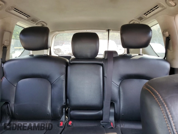 2018 Nissan Armada SV with VIN JN8AY2NC1J9553107, listed as a Copart auction lot 69493074 with 125,054 mi miles and Salvage Title. Bid and sale history available at carsss.com. Image 10.