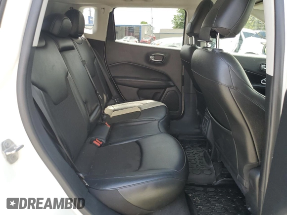 2021 Jeep Compass Altitude with VIN 3C4NJCBB4MT587380, listed as a Copart auction lot 56525745 with 83,003 mi miles and Salvage title. Bid and sale history available at DreamBid. Image 11.