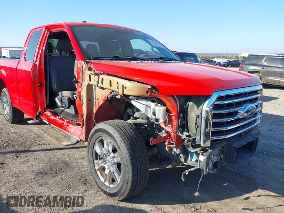 2015 Ford F-150 XL with VIN 1FTEX1CP7FKD26231, listed as a IAAI auction lot 41012274 with 120,974 mi miles. Bid and sale history available at carsss.com. Image 6.