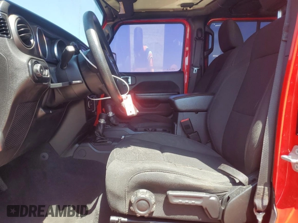 2021 Jeep Wrangler Unlimited Freedom with VIN 1C4HJXDN1MW528776, listed as a Copart auction lot 59585475 with 97,122 mi miles and Clean title. Bid and sale history available at DreamBid. Image 7.